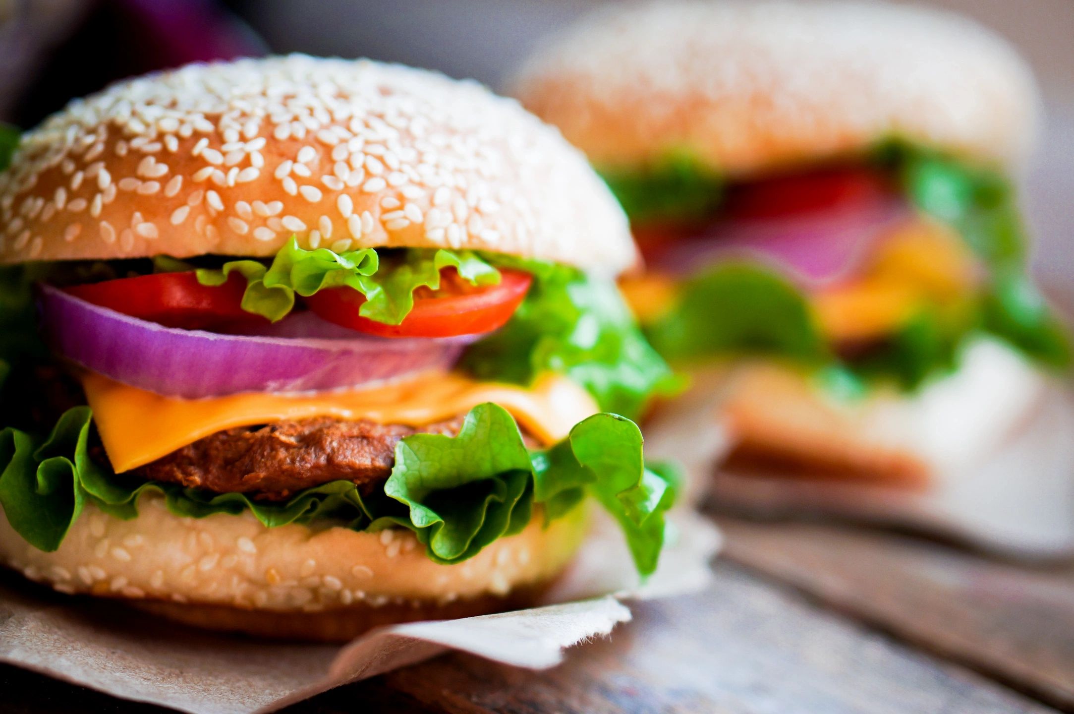 Gourmet cheeseburgers