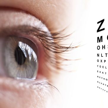 Eye chart; eye exam