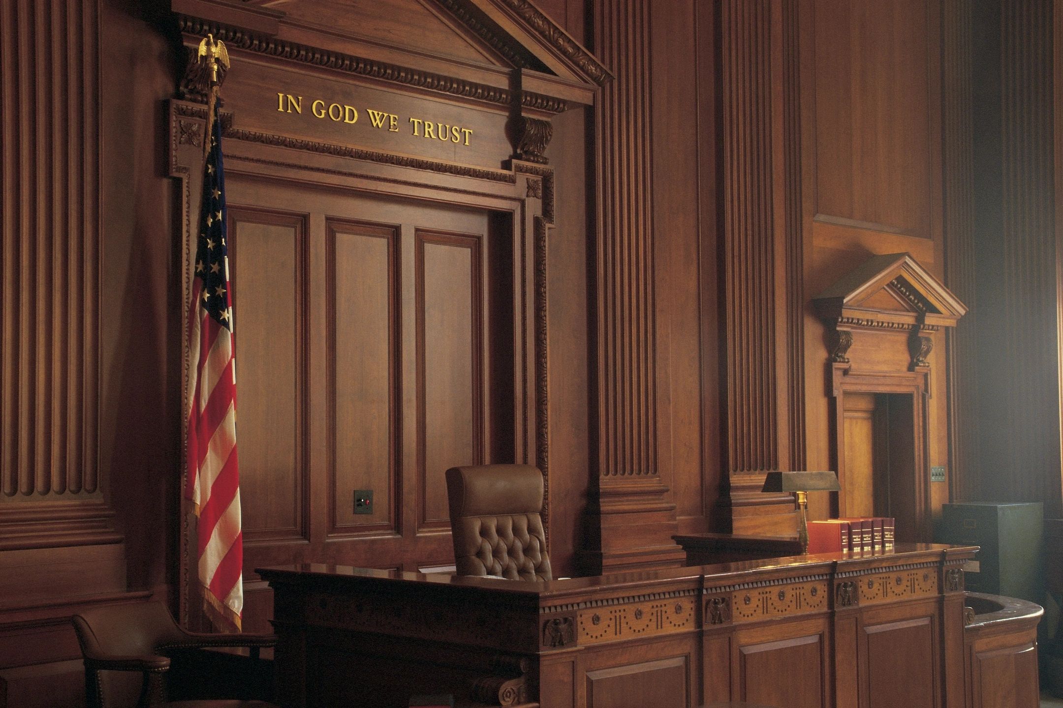 Image of courtroom