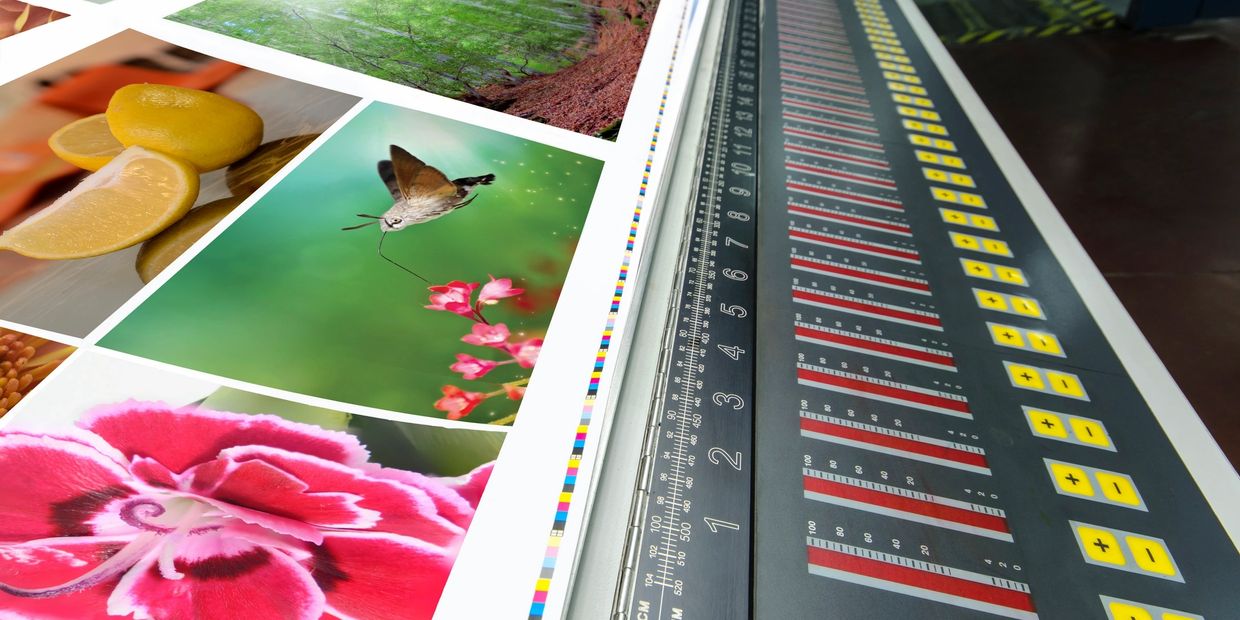 Color matching digital printing