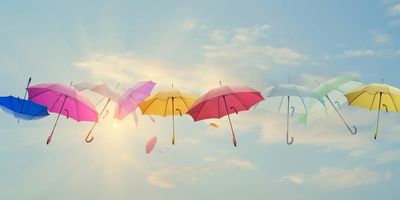 Colorful umbrellas 