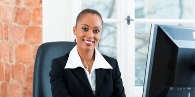 Stock photo of  booking clerk 