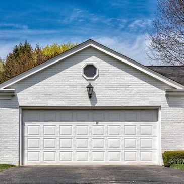 New garage door installation.