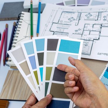 Paint colors and home design.