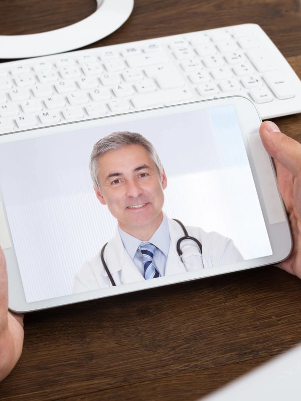NorthStar telehealth provider smiling during a secure D.C. virtual visit.