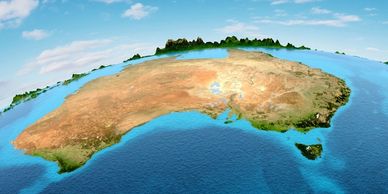 Australia from above