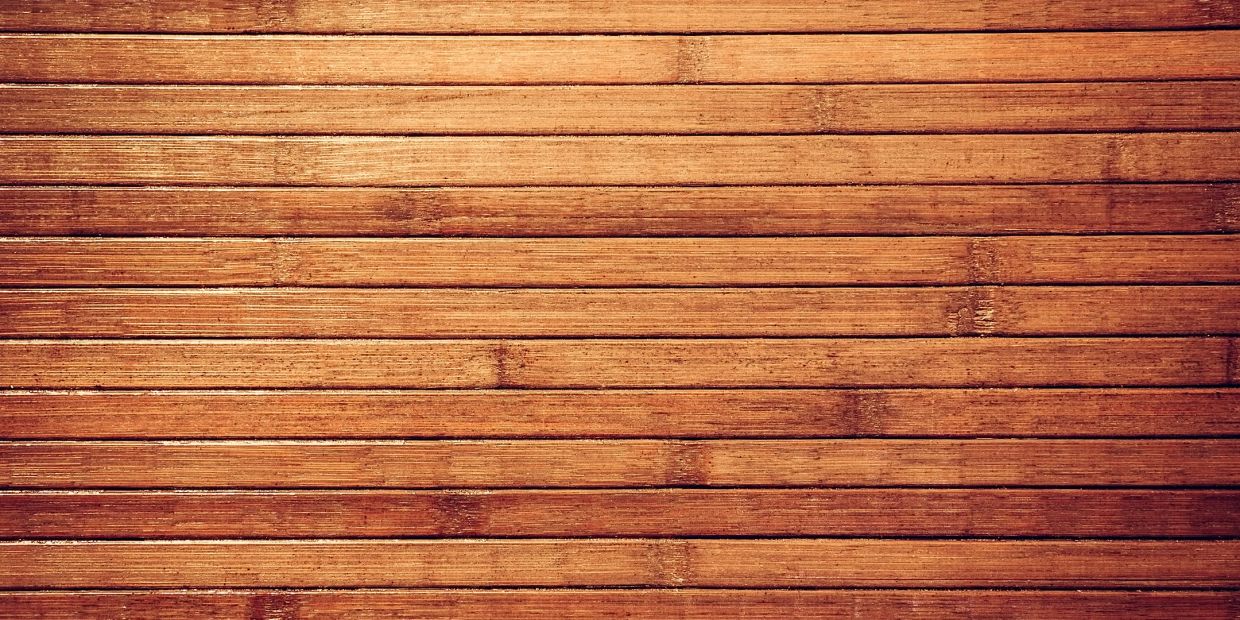 Close-up of a wooden panel wall with horizontal planks.