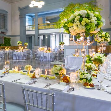 table settings for bridal shower tea party