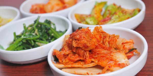 Kimchi side dishes, banchan