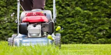 Lawn mowing, landscaping, maintenance