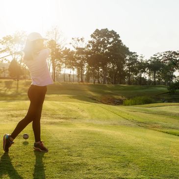 Park Golfer on a Sunny day