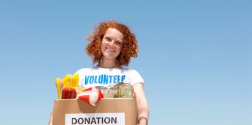 The Blessings Project volunteer
