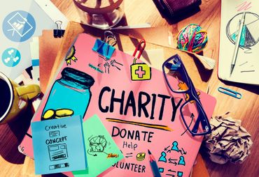 Charity, Volunteer, Donate