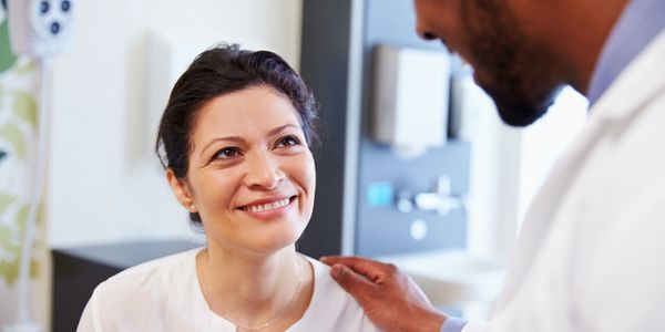 A patient having a consultation with a friendly, experienced and qualified Audiologist 