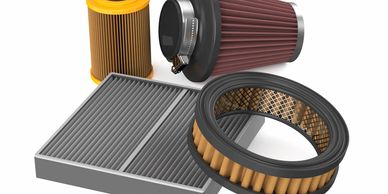 Industrial filters for maintenance.