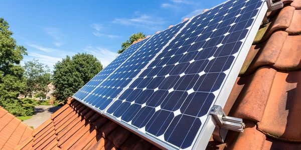 "Solar Panel Installation on Rooftop"
