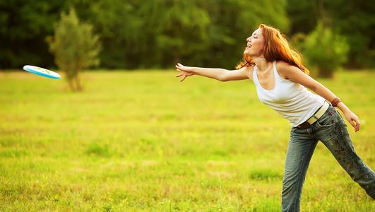 Having fun and playing disc golf is good for the body and mind.