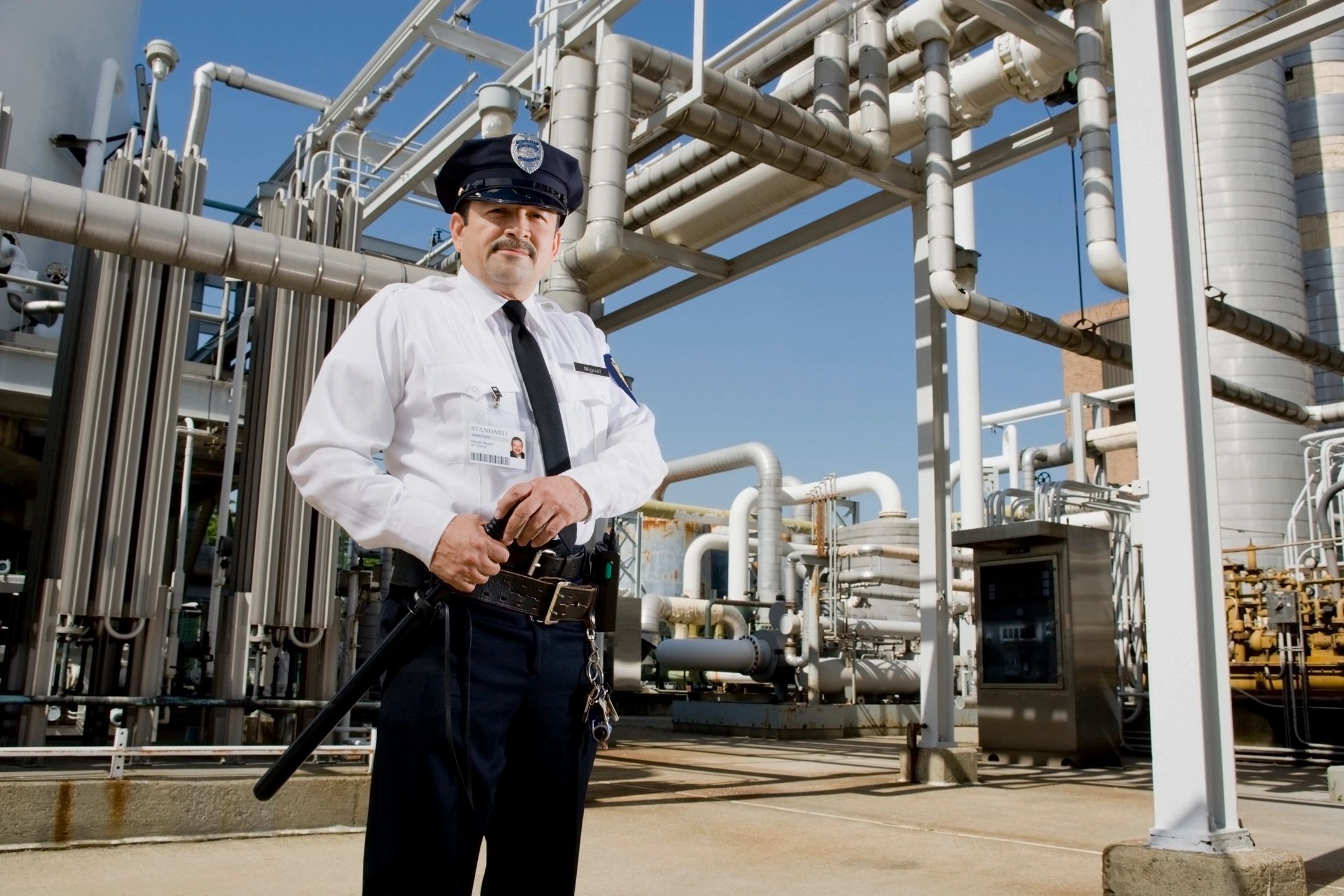 Industrial services. Security Guard. Factory Security. Industrial Security. Refinery Security.