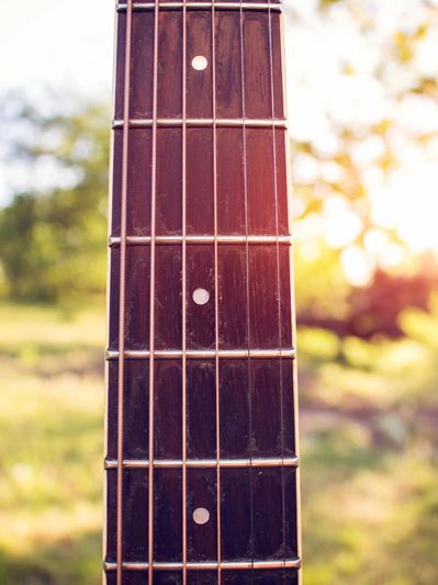 Guitar in the summer
