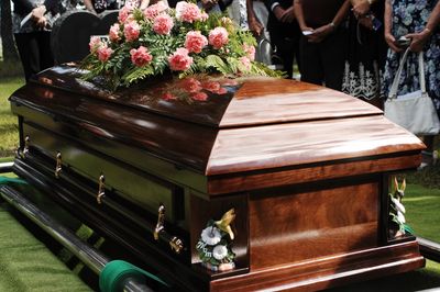 Funeral at St. Augustine's Church in North Little Rock