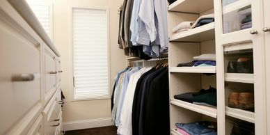 professional organizing closet