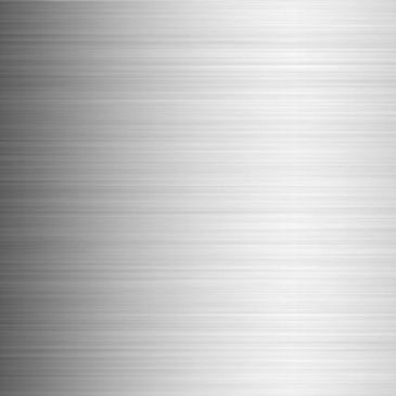 A smooth brushed metal surface with horizontal texture.