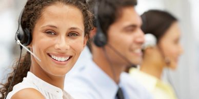 24 hour call center representative