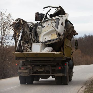 dump truck, junk removal, furniture removal