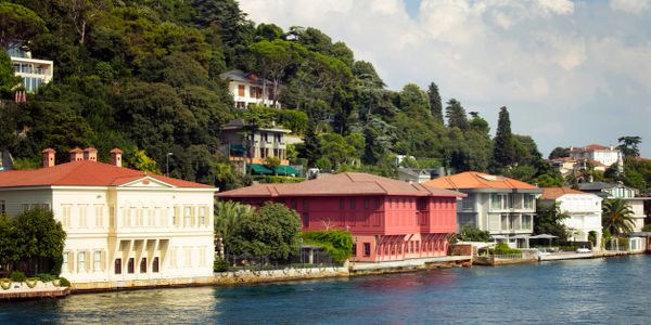 Houses on water