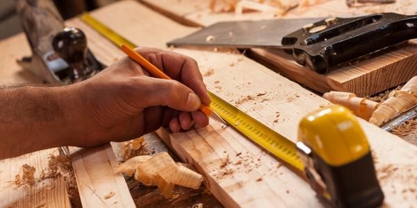 man renovating a house 