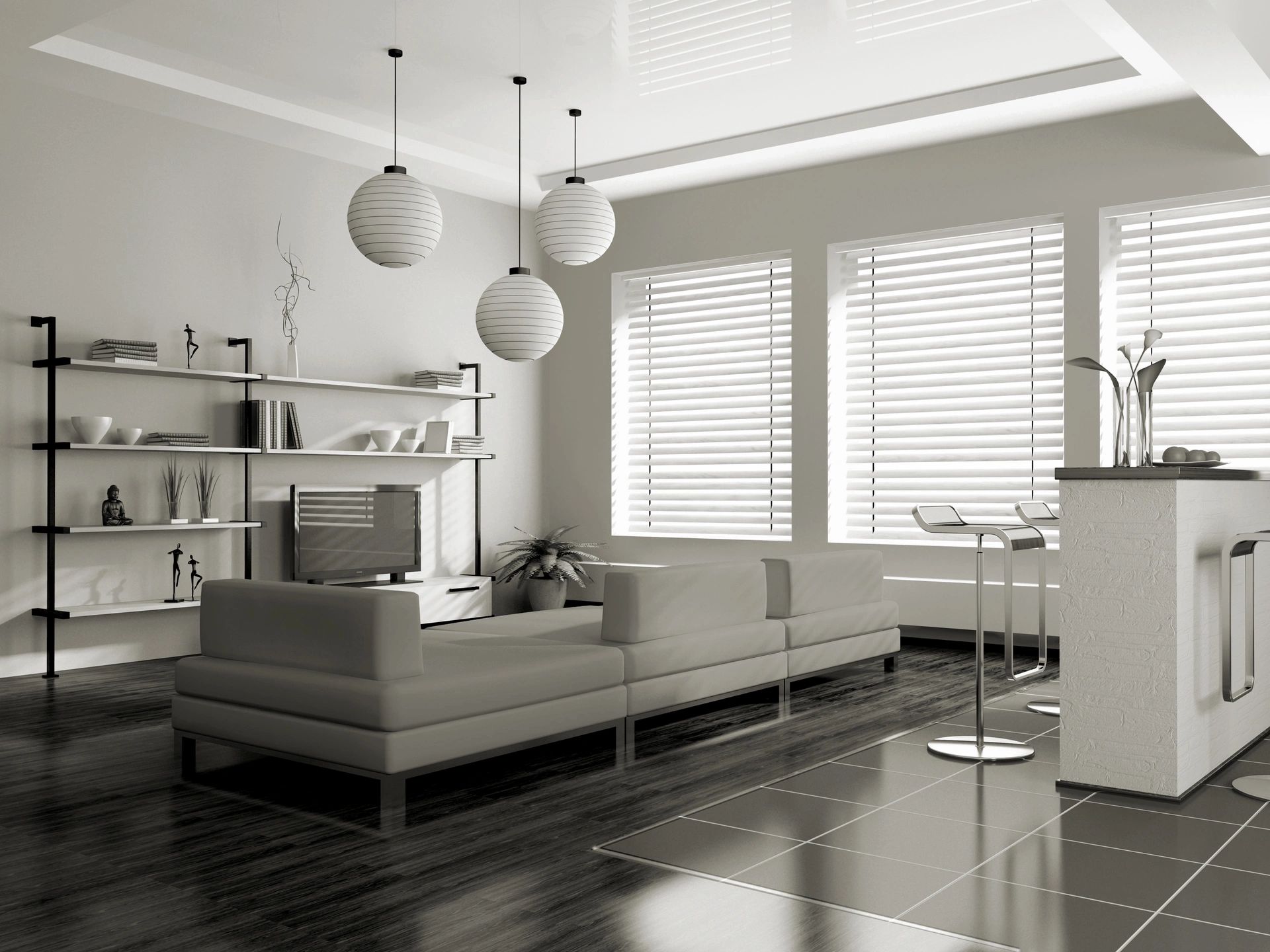 Residential and commercial blinds or shades.