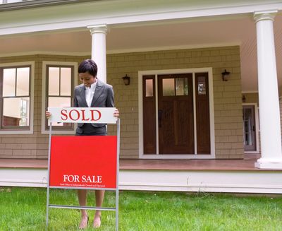 Buy or sell a house in a real estate transaction