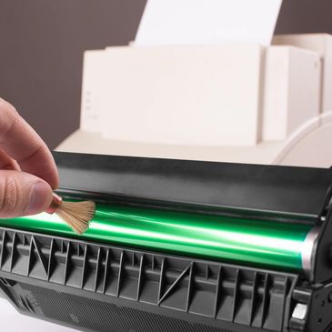 Cleaning the printer toner