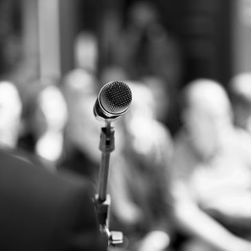 Public speaking. 