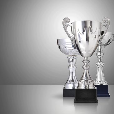 Cup award trophies