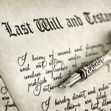 last will and testament paperwork