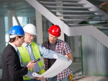 A three man sees the On the paper