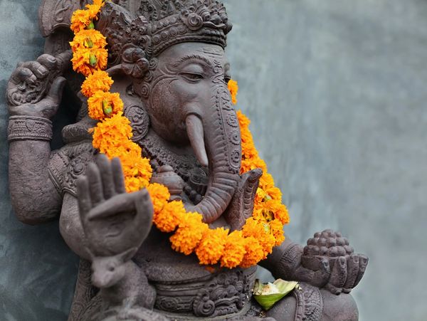 Statue of Lord Ganesha.