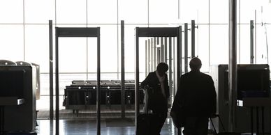Security Equipment, Scanners, and metal detectors for airport security 