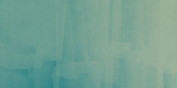 Abstract teal watercolor background with vertical strokes.