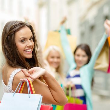 Women shopping at Jayne dope customs