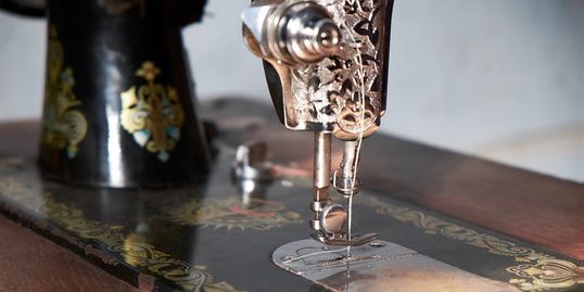 Vintage Sewing Machine for Custom Sewing and Alterations