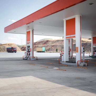 Commercial Gas Station Cleaning