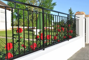 Custom Ornamental Steel Fence