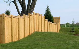 Privacy Fence - Wooden Fence -
