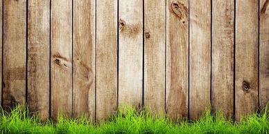 Fencing with Grass at Bottom.