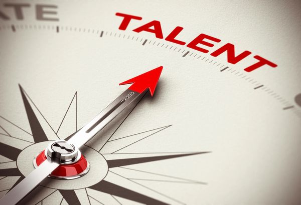 talent arrow graphic