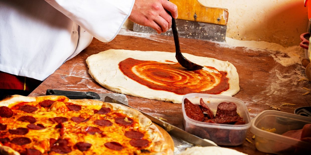 Welcome to By The Fire Pizza,  Inspired by the flavors of Italy, 