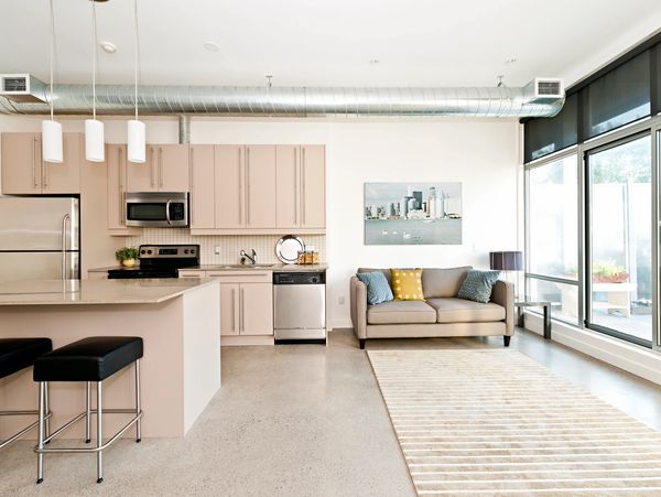 kitchen in apartment