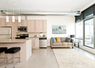 Kitchen and sofa/leads